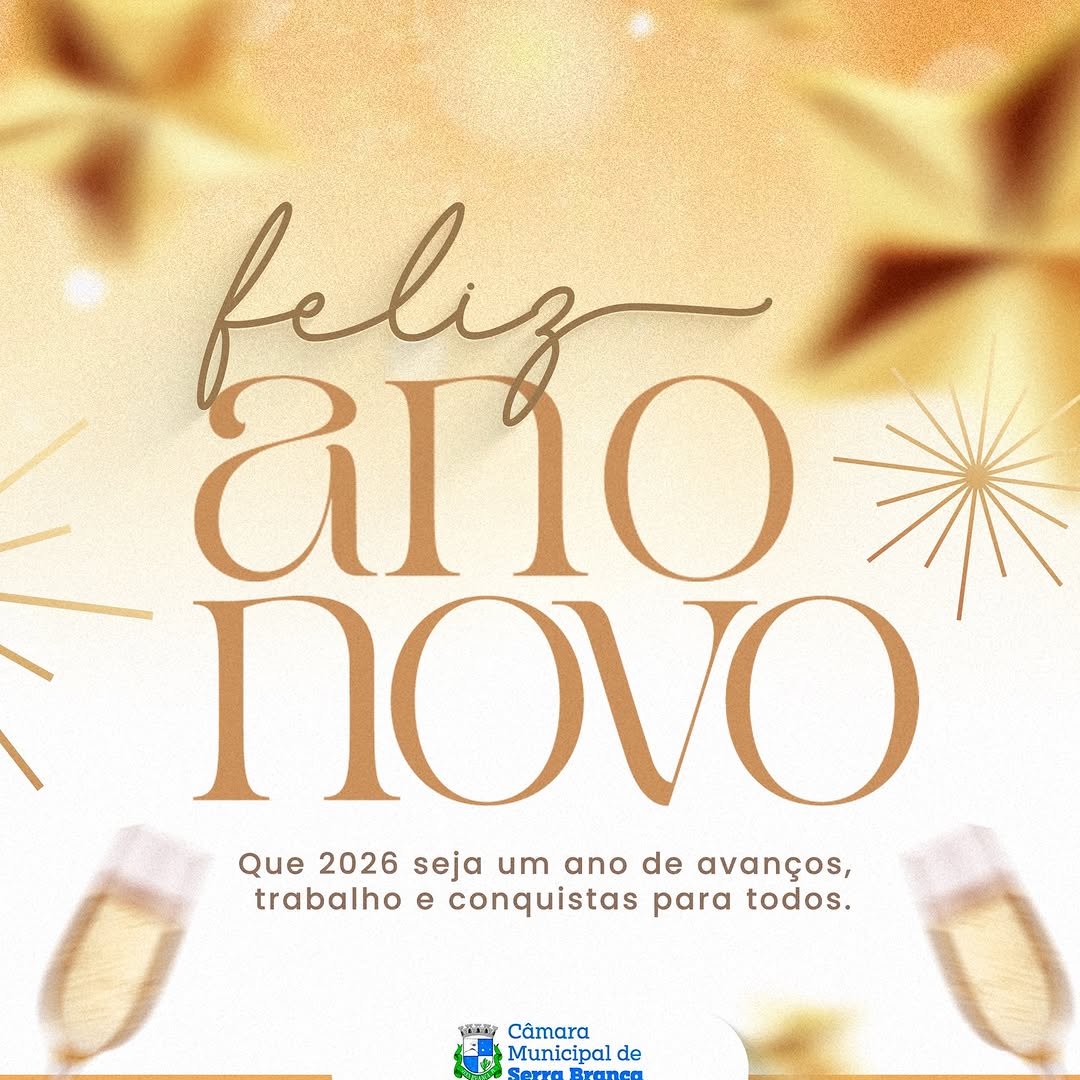 Ano Novo em Serra Branca: gestão reitera compromisso com união e progresso
