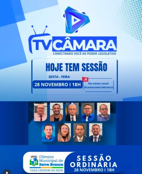Hoje tem Sessão!