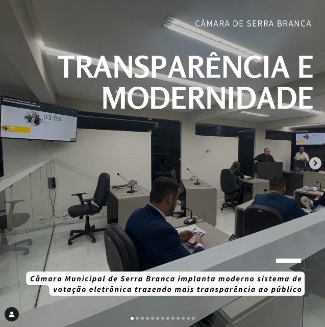 MODERNIDADE E TRANSPARÊNCIA