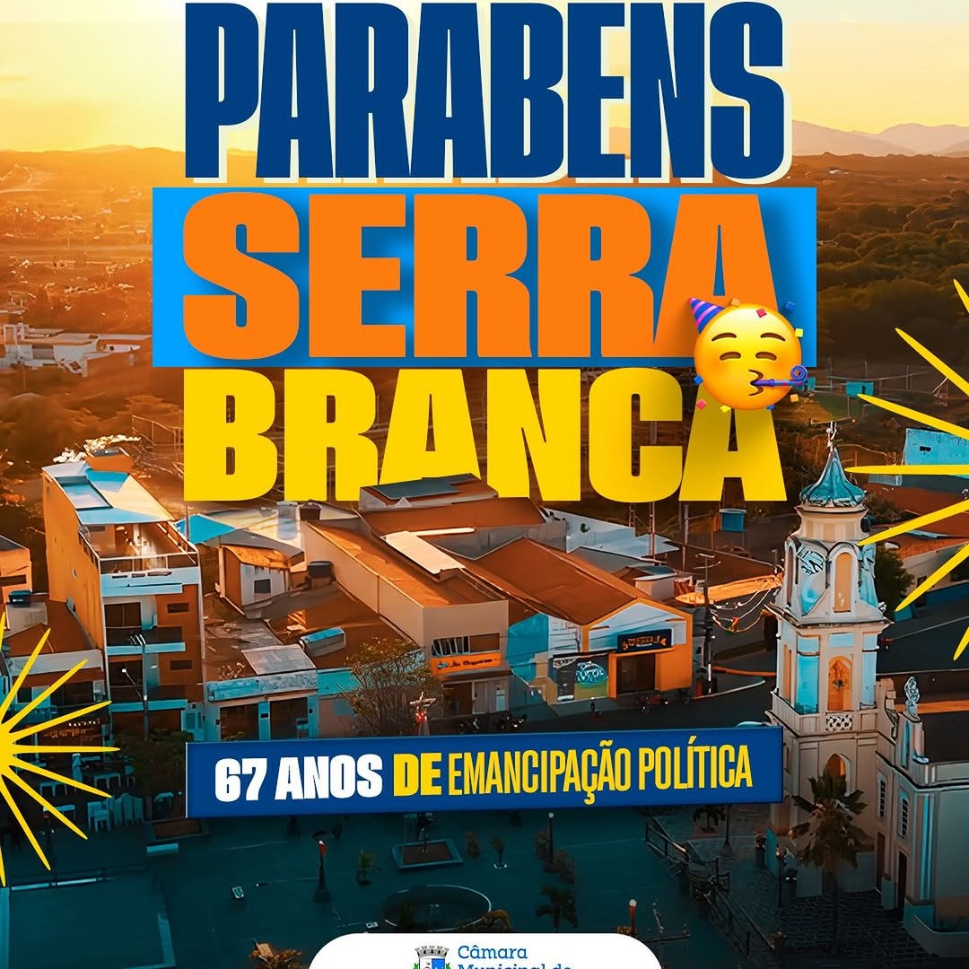 Serra Branca celebra 67 anos de fundação com história e progresso
