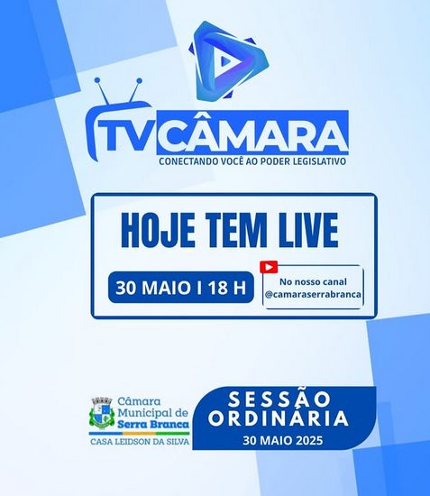 Sessão Ordinária | 30 de maio